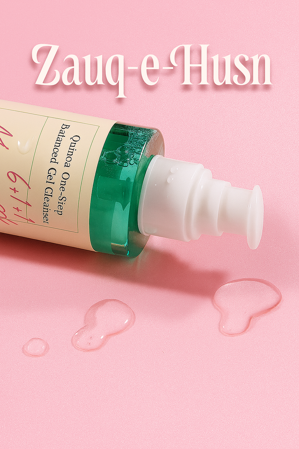 Quinoa One-Step Balanced Gel Cleanser - pH-Balanced and Rejuvenating - For All Skin Types