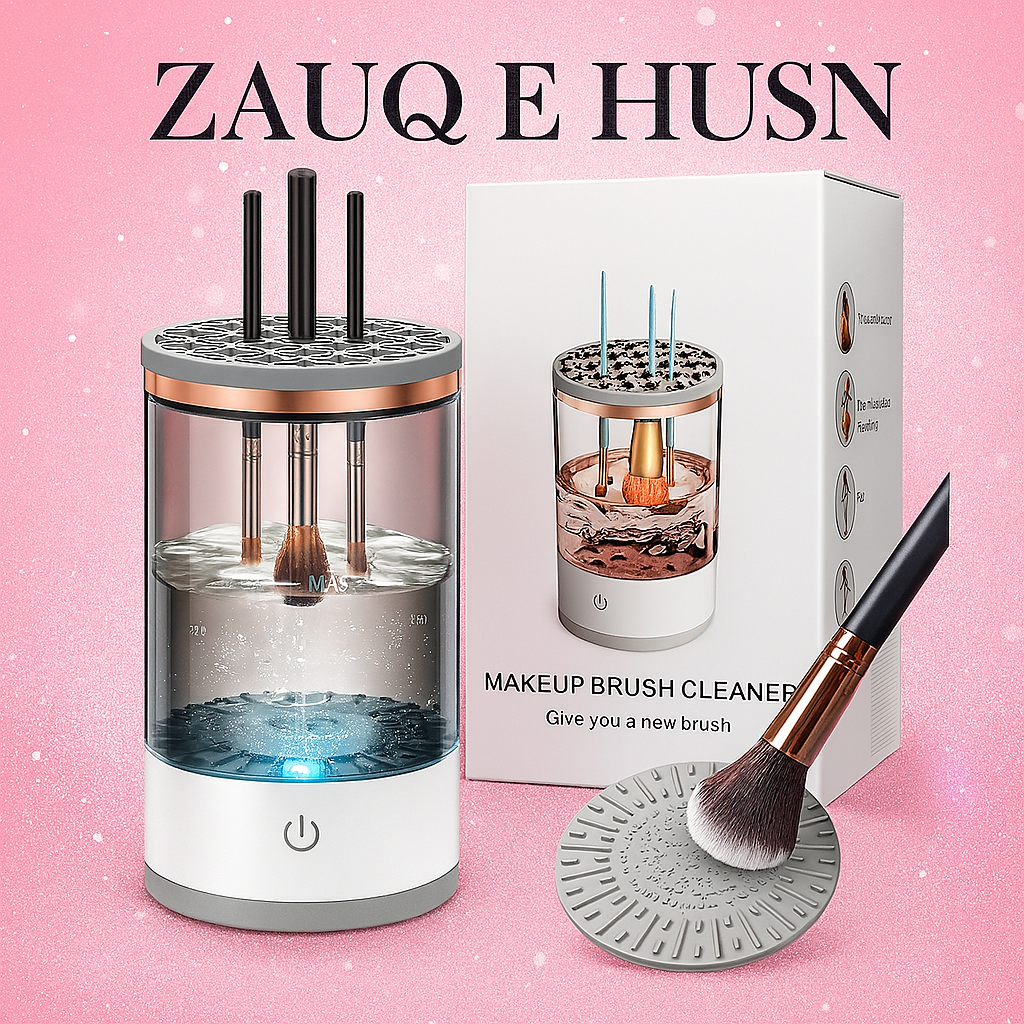 Electric Makeup Brush Cleaner | Automatic Makeup Brush Holder Cleaner Machine