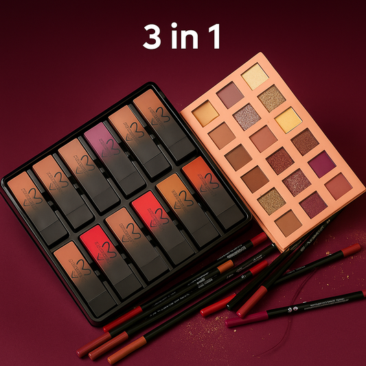 3-in-1 Premium Makeup Collection - Huda Beauty