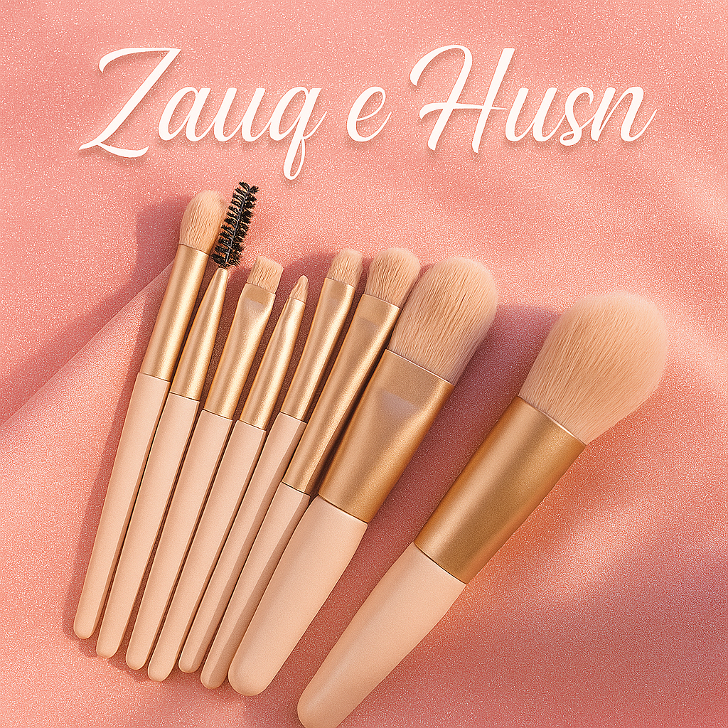7-Piece Makeup Brush Set – Blending, Contouring & Eye Makeup Tools