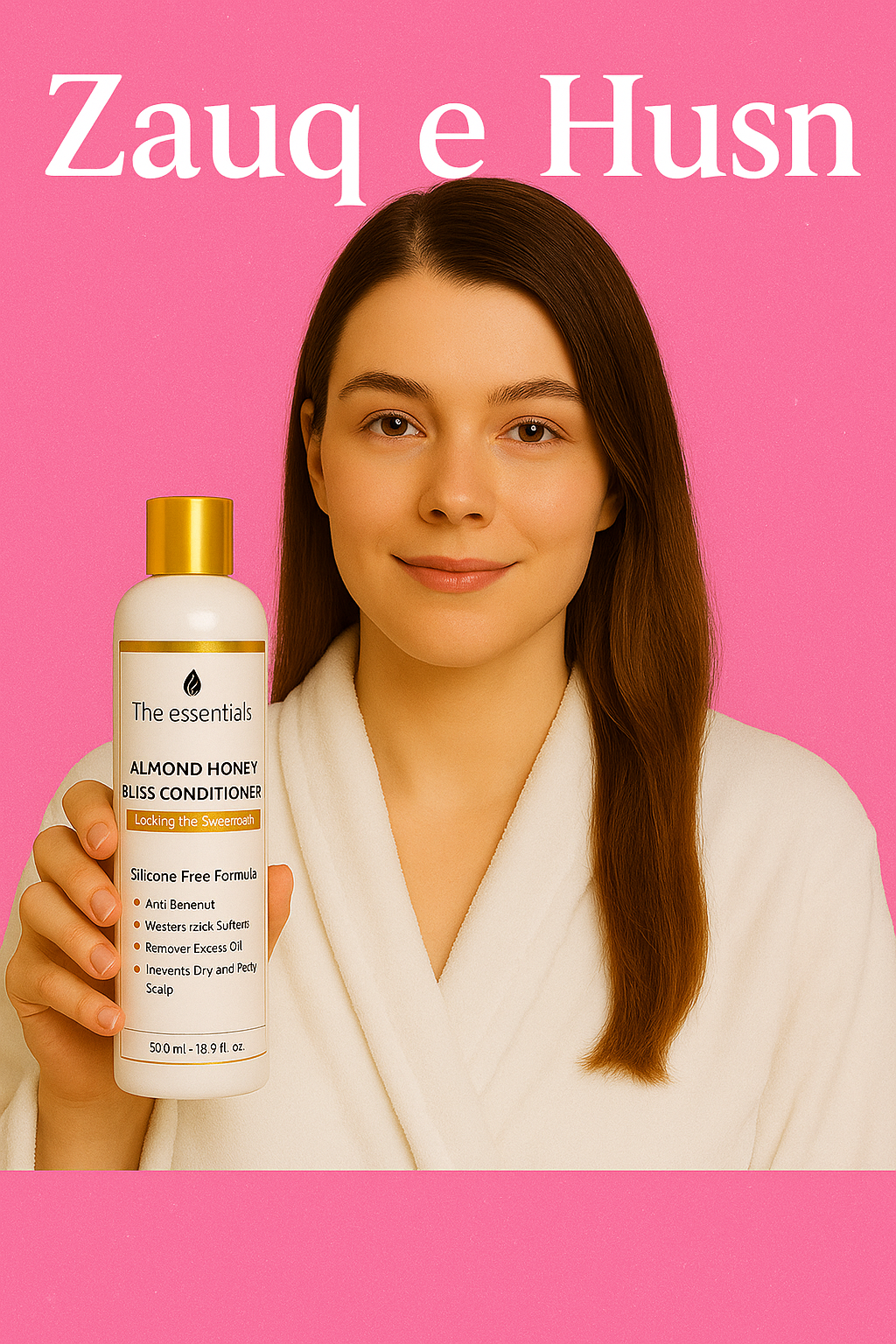 Almond Honey Bliss Conditioner – Nourishing & Moisturizing for Damaged, Dry Hair – 200mL