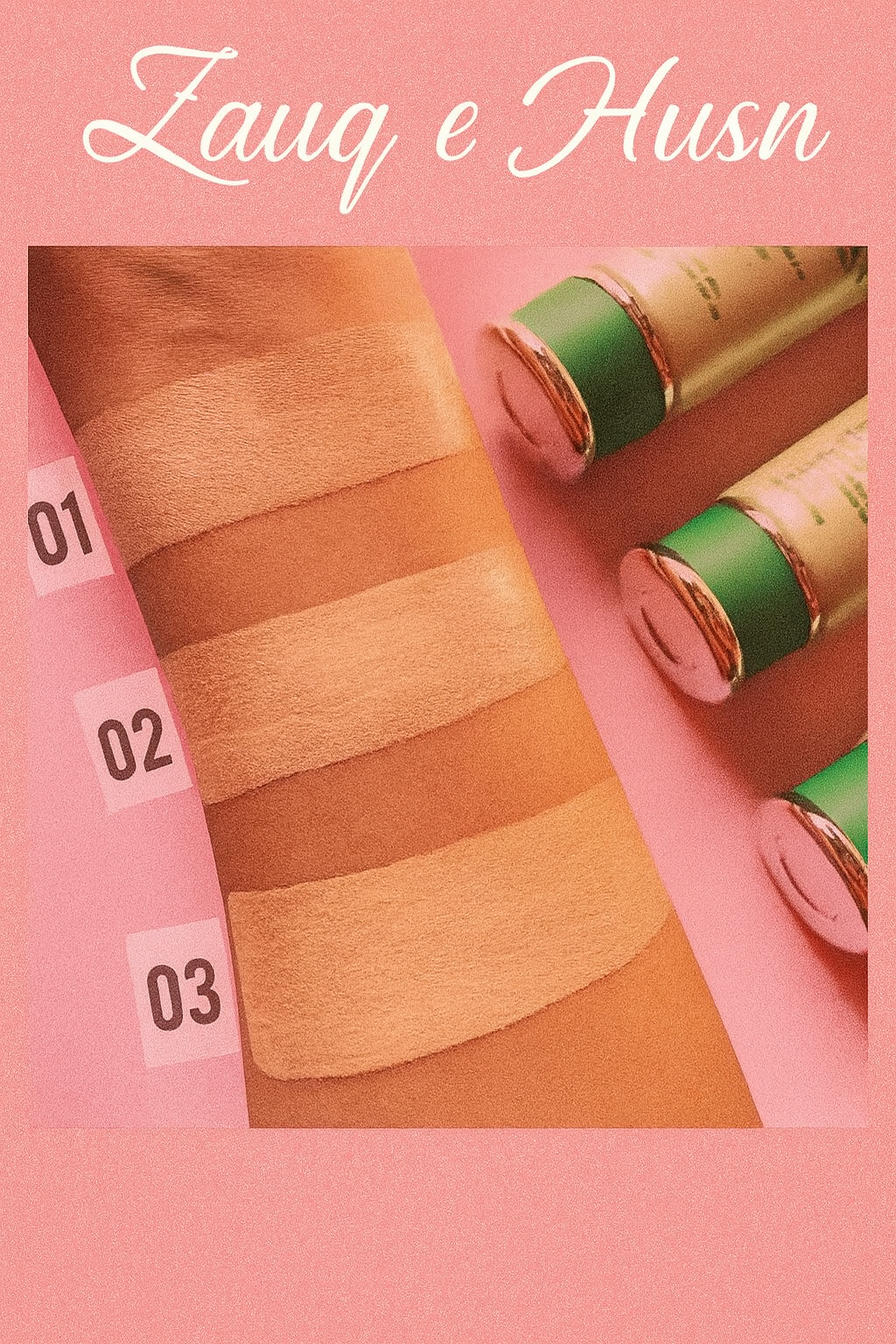 Aloe Vera Foundation SPF25 – High Coverage, Smooth Finish – 1 x Foundation