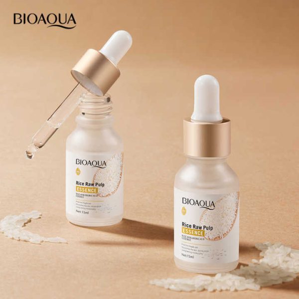 BIOAQUA Rice Serum Natural Moisturizing Anti-Aging Formula (15ml) - Bioaqua