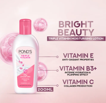 POND’S Triple Vitamin Moisturizing Lotion - 200ML