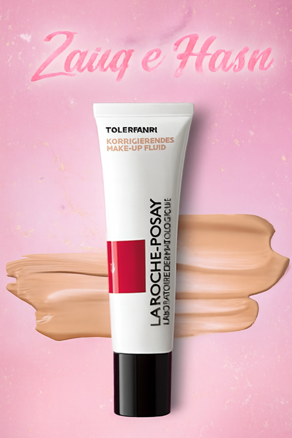 La Roche-Posay Toleriane Corrective Liquid Foundation SPF 25 – High-Coverage, Lightweight Makeup for Sensitive Skin – 30ml – Shade: Ivory