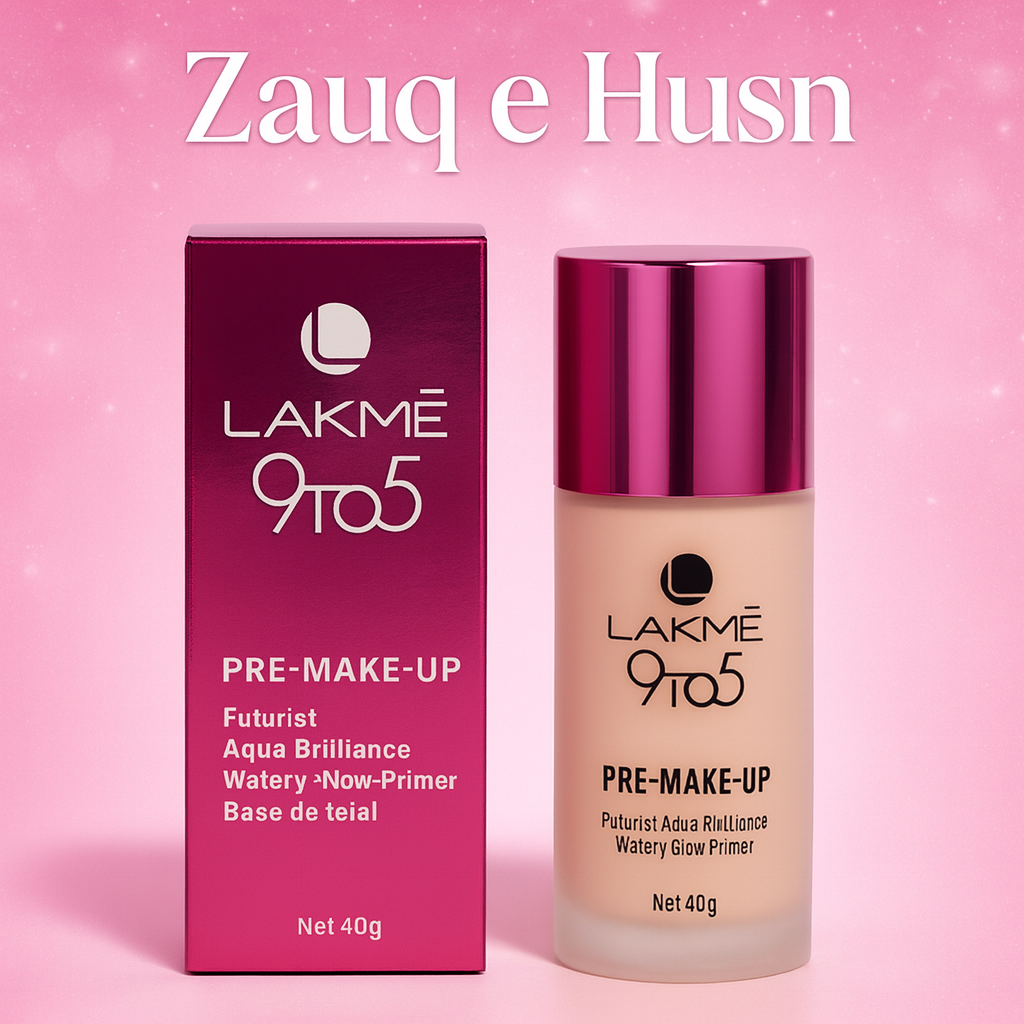 Hydrating Glow Pre-Make-Up Primer – Smooth Base, Pore Minimizing, Long-lasting Radiance Enhancer for All Skin Types – 40g