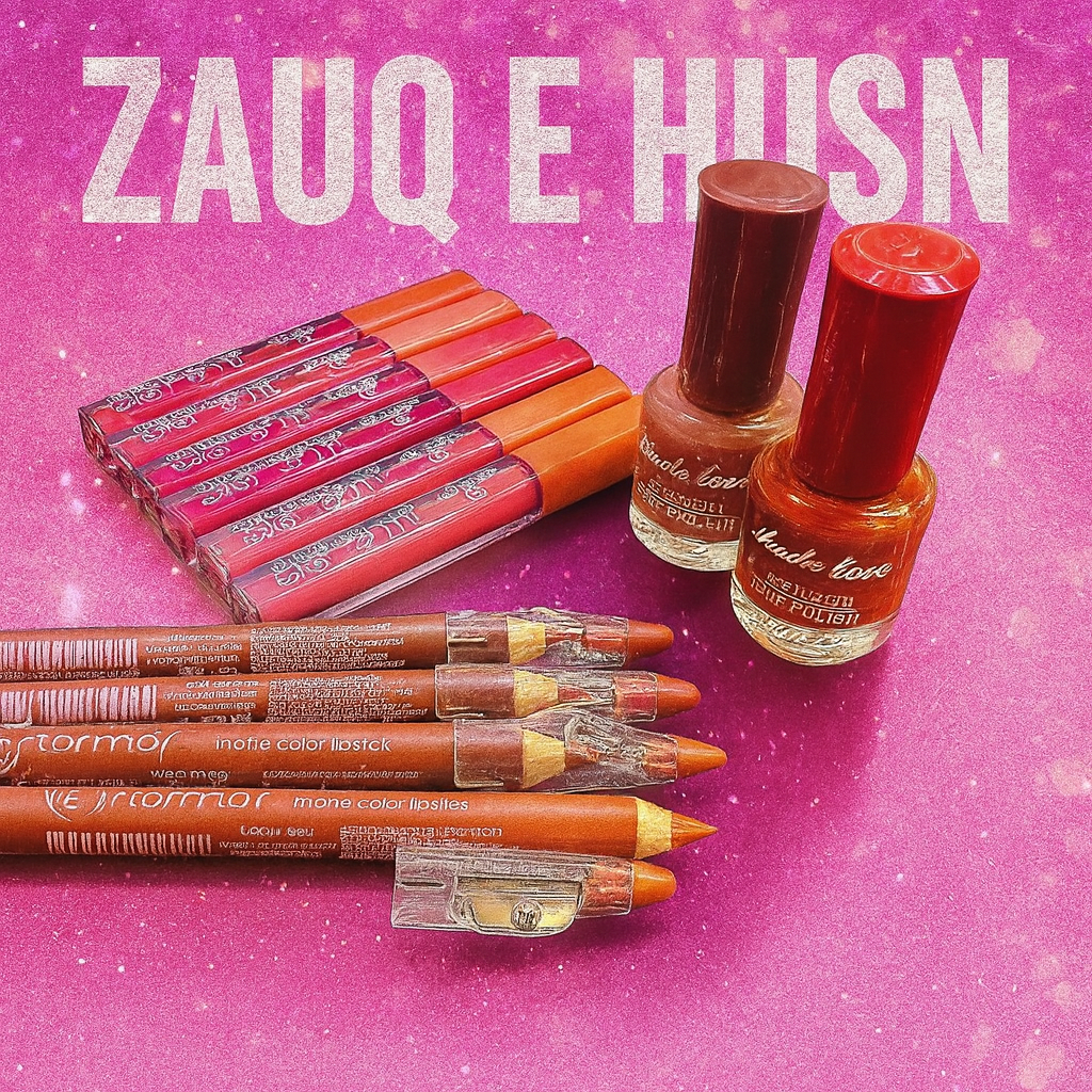 12 in 1 Makeup Deal – 2 Peel Off Nail Polishes, 6 Lip Glosses, 4 Lip Pencils for Stunning Looks