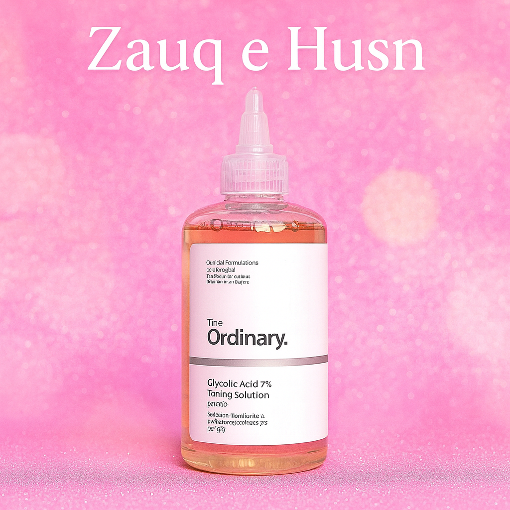 Pack of 2 – The Ordinary Glycolic Acid Toning Solution (240ml) + Miss Rose Natural Makeup Fixer with Vitamin E (120ml)