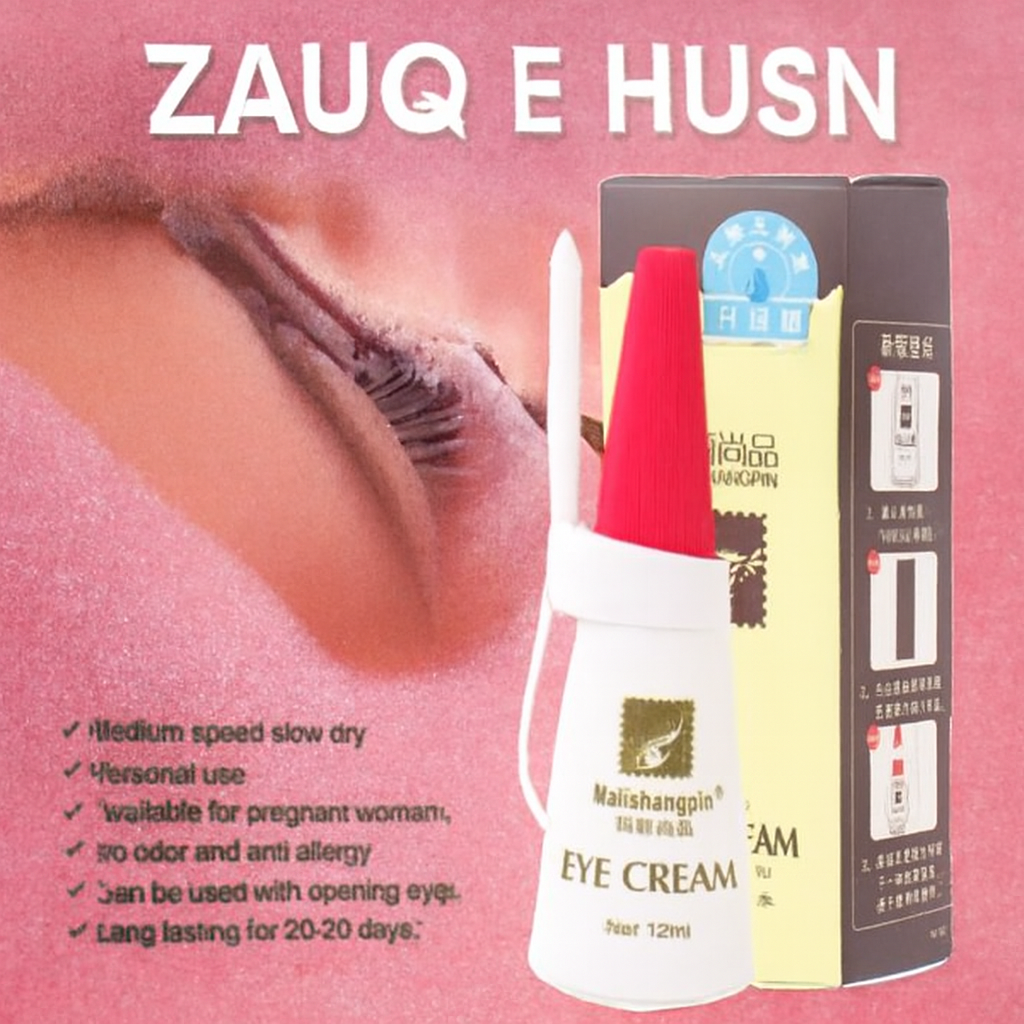 Clear Eyelash Glue | Waterproof Lash Adhesive for Mink Eyelashes | Strong Hold & Easy Application