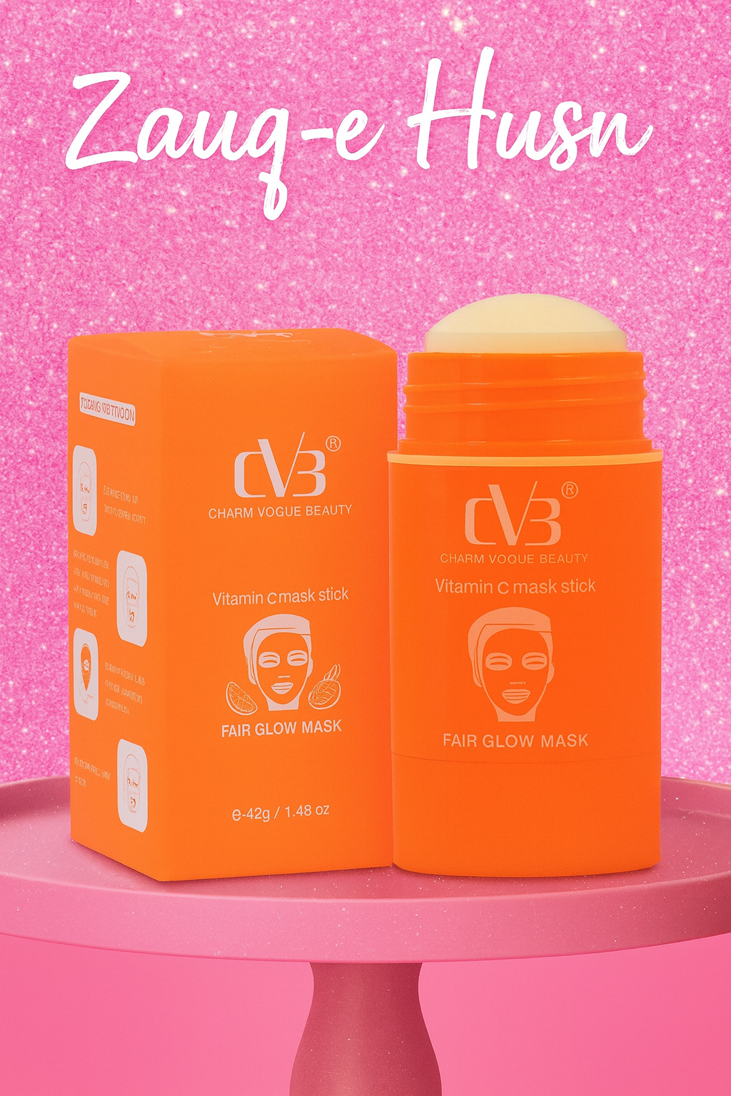 Fair Glow Vitamin-C Mask Stick | 40g | Green Clay Face Mask with Green Tea Extract