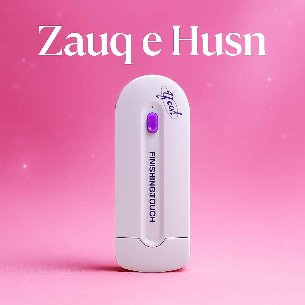 Finishing Touch Laser Hair Remover – Instant Pain-Free Hair Removal Machine with LED Light