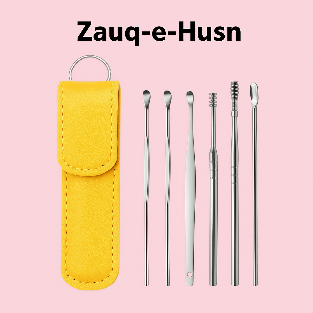 Ear Wax Cleaning Kit - 6 Pcs Ear Pick Tools