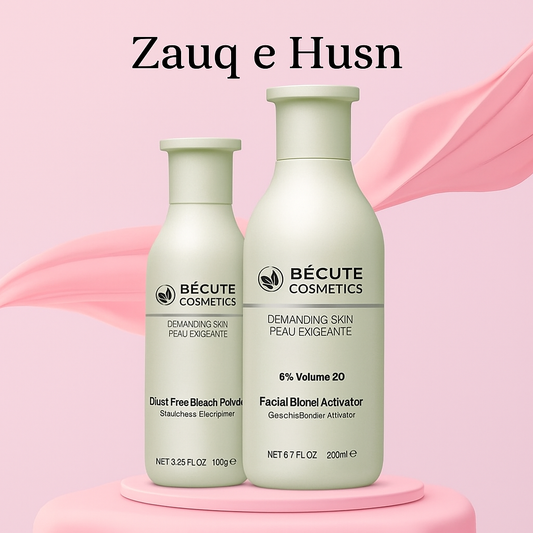 Whitening And Brightening Bleach Developer & Powder  - Becute Cosmetics