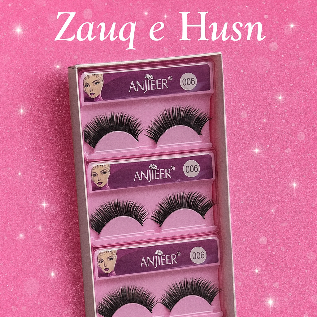 Premium 6D False Eyelashes – Reusable Set of 2