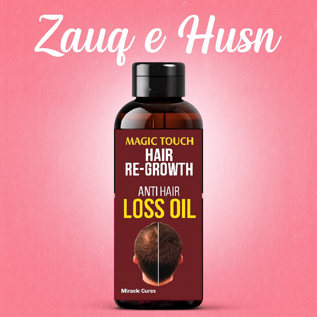 Magic Touch Hair Regrowth Anti Hair Loss Oil – 120ml | Miracle Oil for Hair Growth and Regrowth