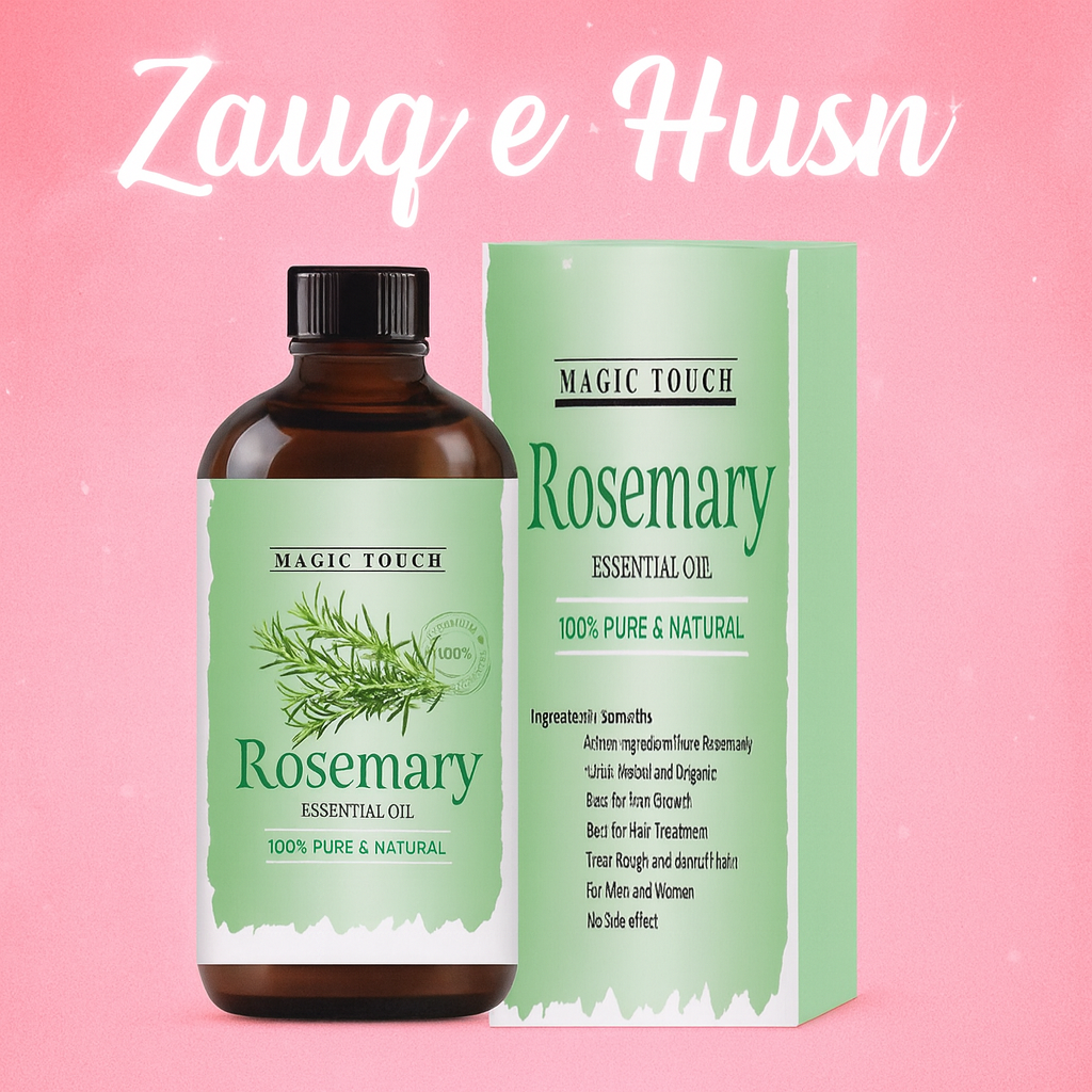 Magic Touch Rosemary Essential Oil for Hair Growth – 60ml | Nourish Shiny & Healthy Hair Care
