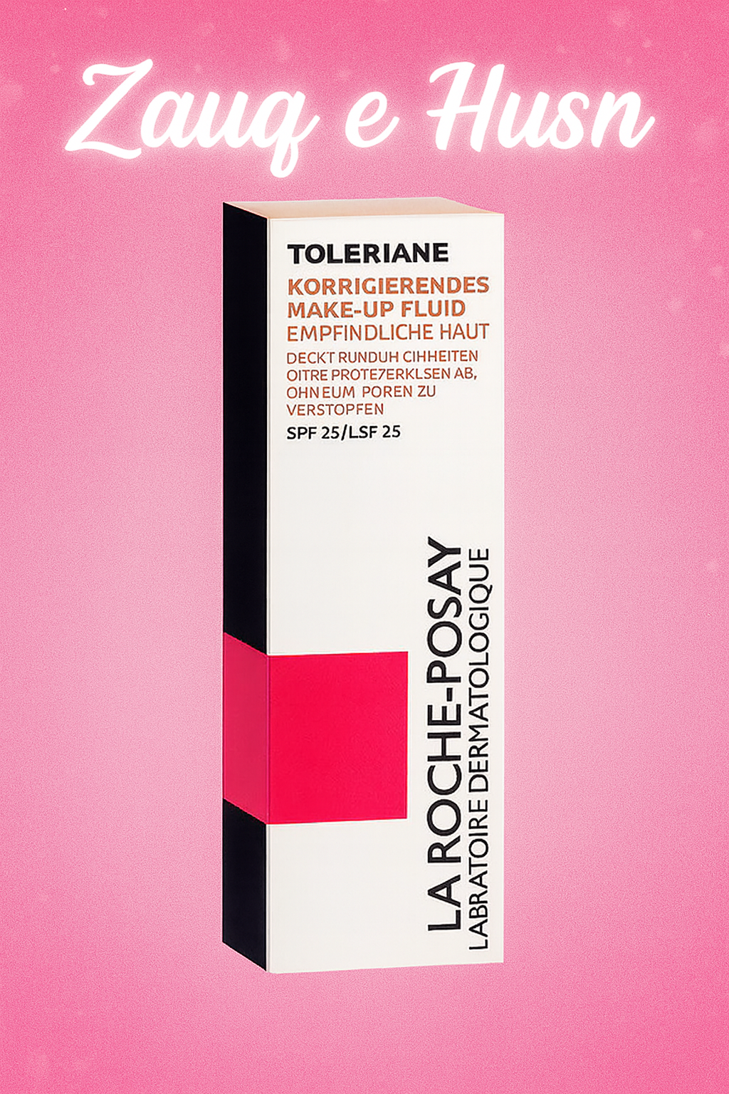 La Roche-Posay Toleriane Corrective Liquid Foundation SPF 25 – High-Coverage, Lightweight Makeup for Sensitive Skin – 30ml – Shade: Ivory