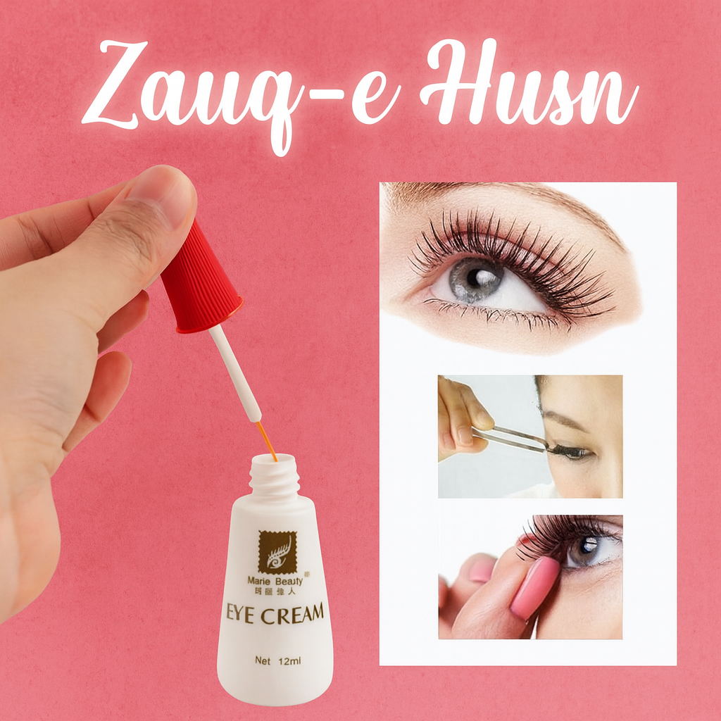 Clear Eyelash Glue | Waterproof Lash Adhesive for Mink Eyelashes | Strong Hold & Easy Application