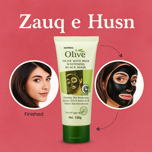 Dead Skin Remover Peel-Off Face Mask | Hydrating & Smooth | Black - Olive