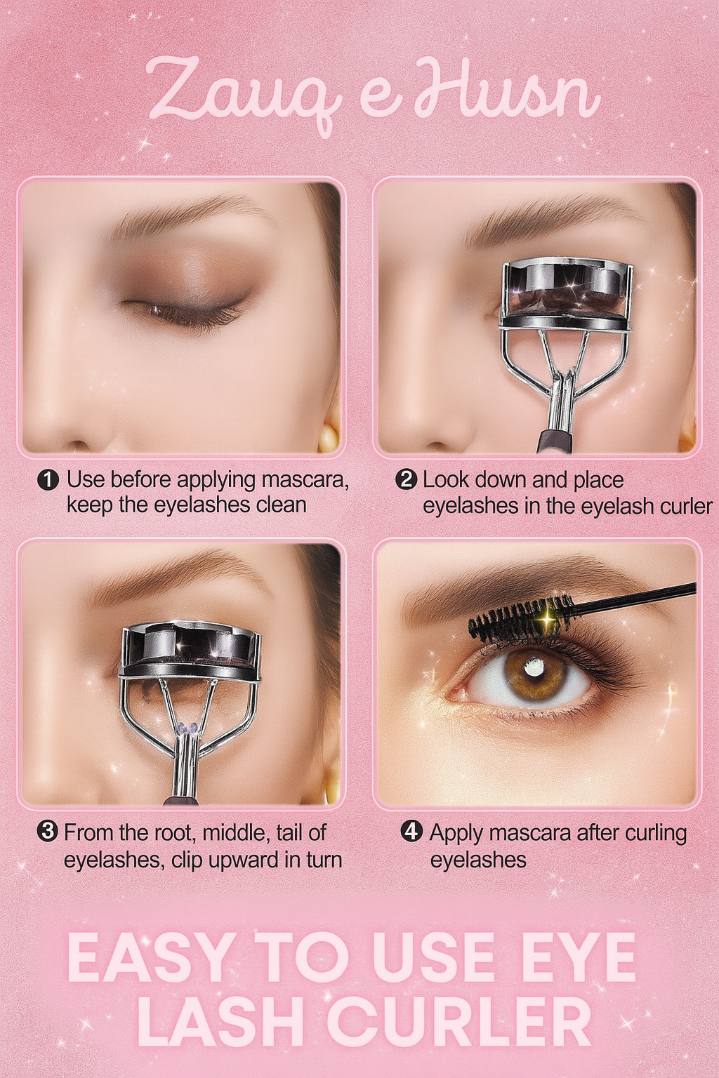 Eyelash Curler – Natural Lift & Stunning Curls for All Eye Shapes