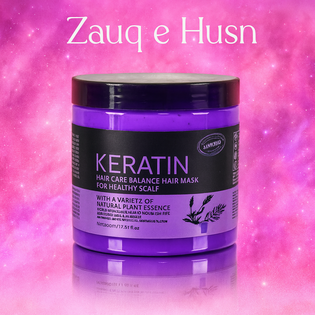 Keratin Hair Mask – 1000ml | Hydrating & Frizz Control Treatment