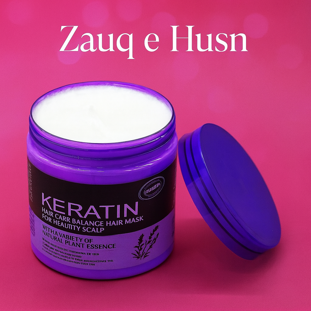 Keratin Hair Mask – 1000ml | Hydrating & Frizz Control Treatment