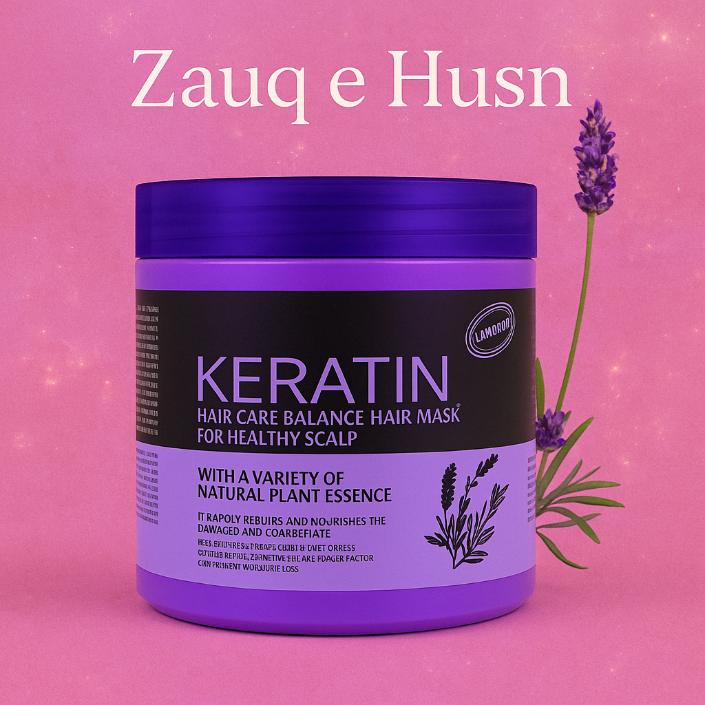 Keratin Hair Mask – 1000ml | Hydrating & Frizz Control Treatment