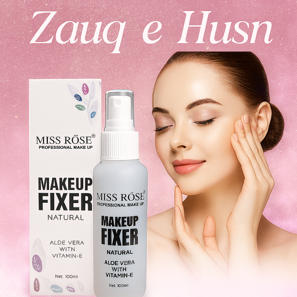Miss Rose Makeup Fixer Spray – Long-Lasting Setting Spray (100ml)