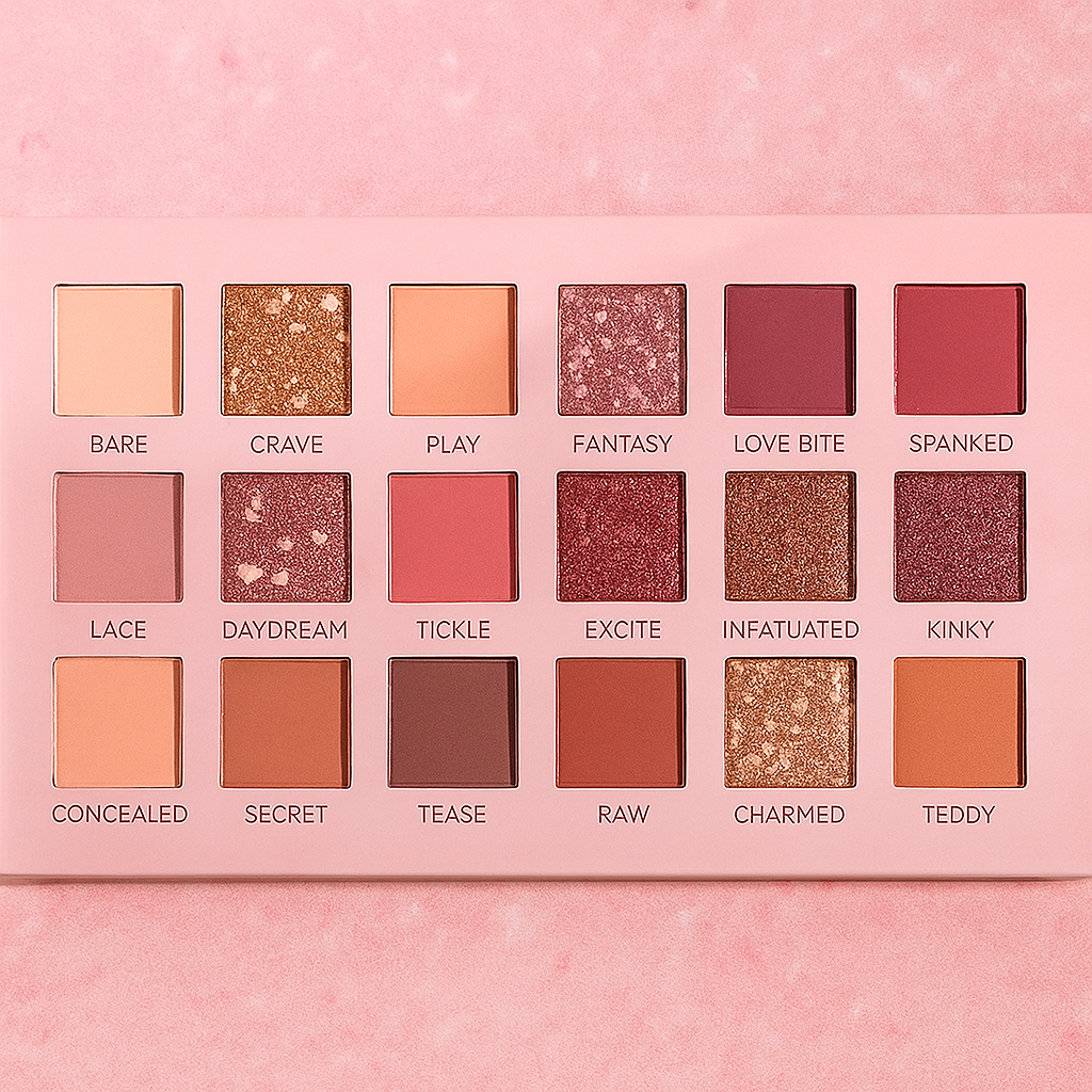Beautious 18-Color Nude Eyeshadow Palette - Huda Beauty