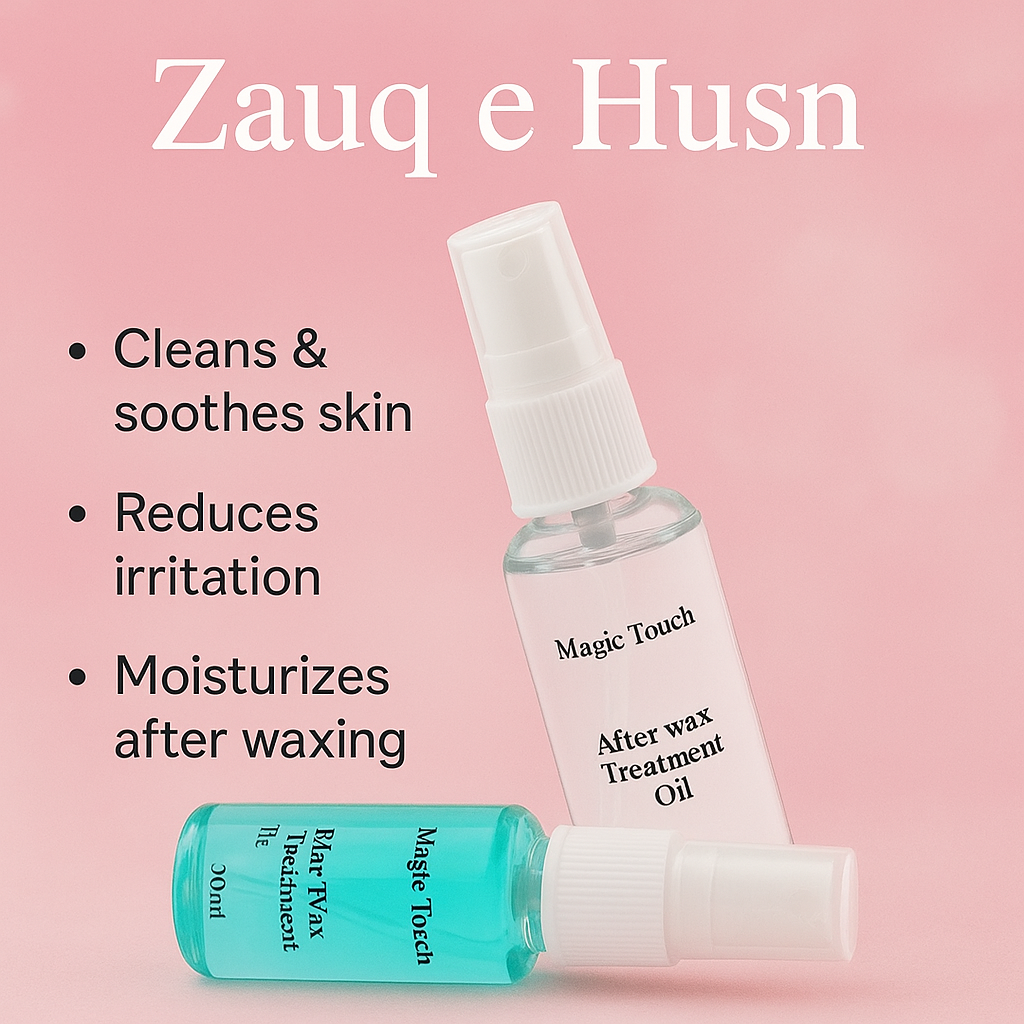 Pre and After Waxing Treatment Spray – 50ml | Anti-Hair Growth Spray for Underarms & Legs | Slower Hair Regrowth - Magic touch