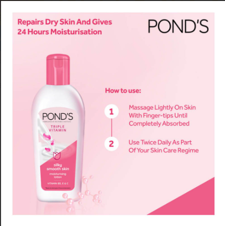POND’S Triple Vitamin Moisturizing Lotion - 200ML