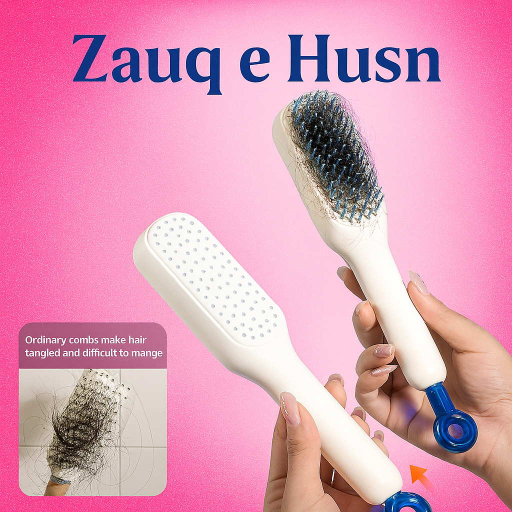 Self Cleaning Hair Brush