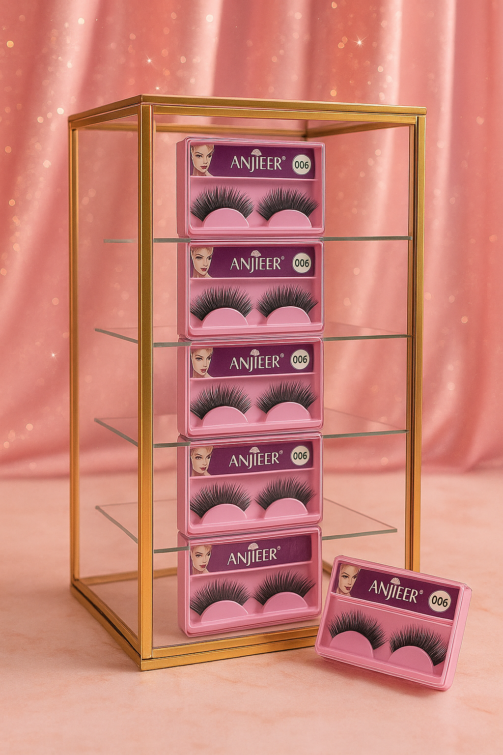 Premium 6D False Eyelashes – Reusable Set of 2