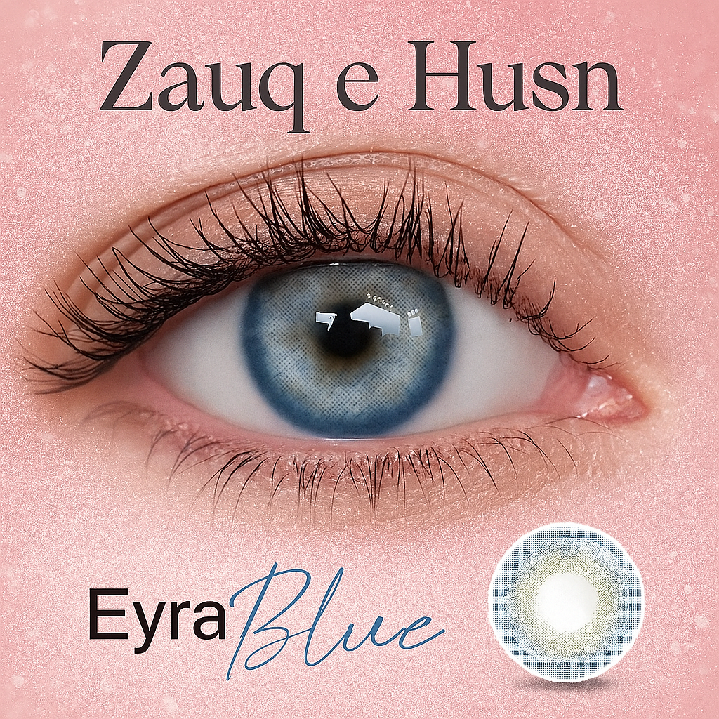 Premium Colored Contact Lenses – Aqua Grey, Eyra Blue & Aqua Blue