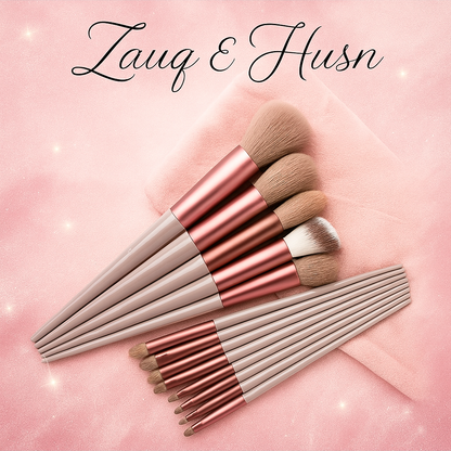 13-Piece Colorful Makeup Brushes Set – Blending & Practice Tools for Face & Eyes