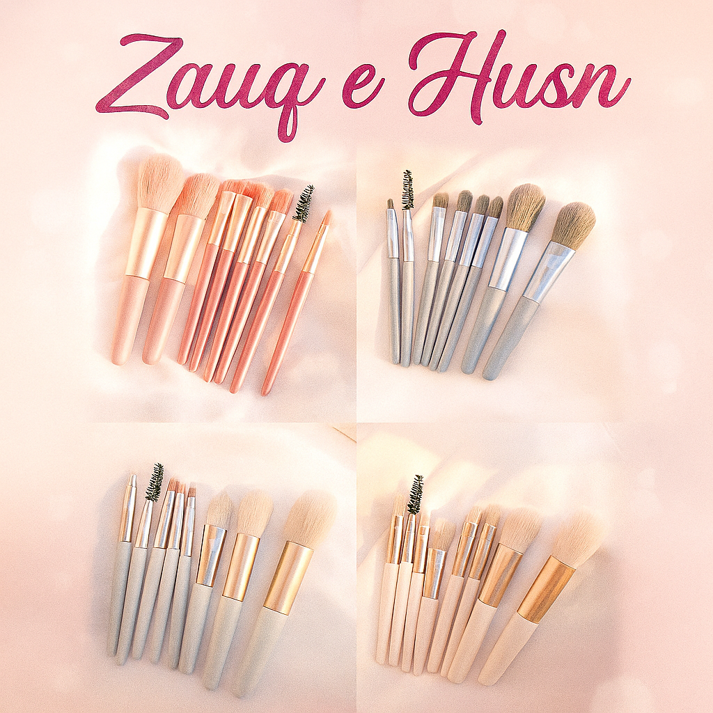 13-Piece Colorful Makeup Brushes Set – Blending & Practice Tools for Face & Eyes