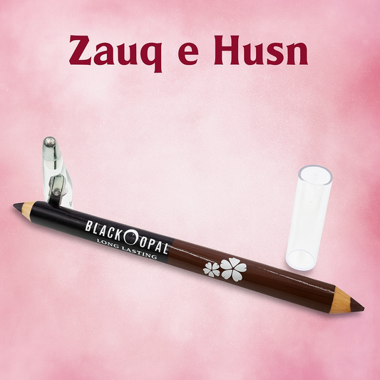 2-in-1 Eye Pencil with Sharpener | Black & Brown | Pack of 12 | Smooth, Nourishing Formula