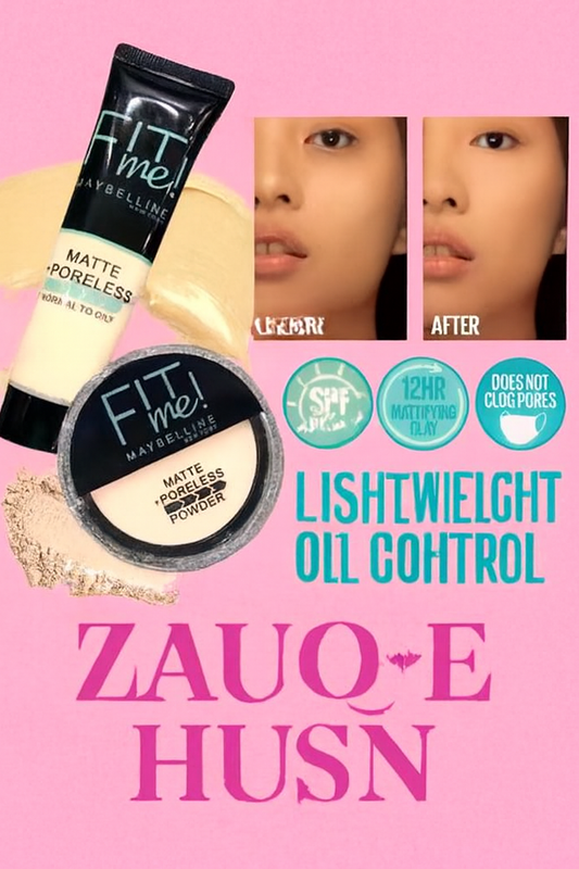 2-in-1 Makeup Deal – Liquid Foundation & Face Powder Combo For Smooth, Flawless Finish – Budget-friendly Beauty Set – Ivory Shade