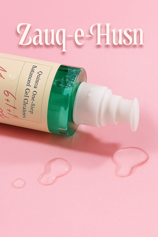 Quinoa One-Step Balanced Gel Cleanser - pH-Balanced and Rejuvenating - For All Skin Types