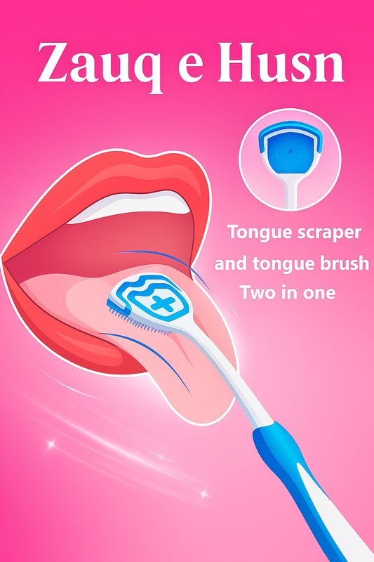 Tongue Cleaner Brush with Soft Silicone Bristles – Oral Hygiene Tool for Fresh Breath & Bacteria Removal – Random Color