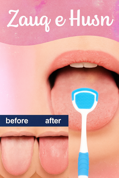 Tongue Cleaner Brush with Soft Silicone Bristles – Oral Hygiene Tool for Fresh Breath & Bacteria Removal – Random Color