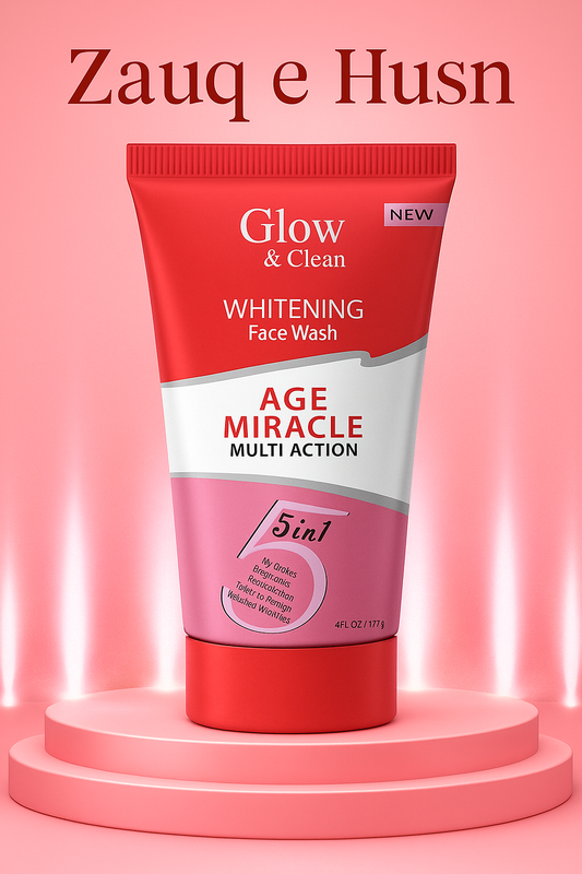 Whitening Facewash 120ml - Age Miracle Multi-Action Intense Skin Repair & Anti-Bacterial