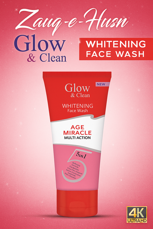 Whitening Facewash 120ml - Age Miracle Multi-Action Intense Skin Repair & Anti-Bacterial
