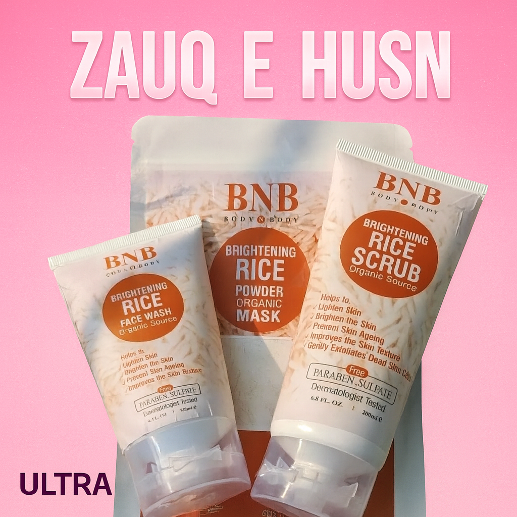 2 in 1 Skincare & Haircare Bundle - Facial Kit & Hair Oil - Perfect for All Skin Types
