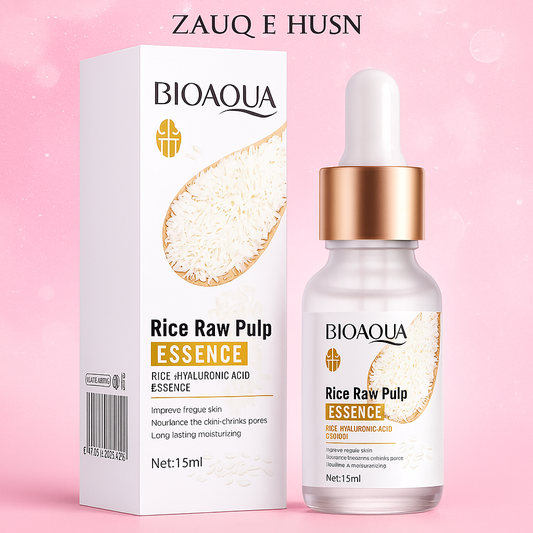 BIOAQUA Rice Serum – Natural Moisturizing Anti-Aging Formula (15ml)