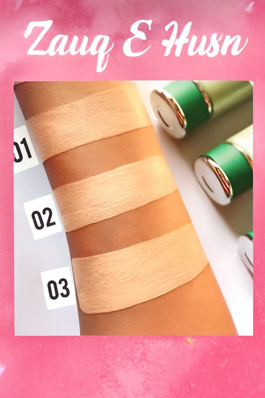 Aloe Vera Foundation SPF25 – High Coverage, Smooth Finish – 1 x Foundation