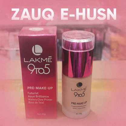 Hydrating Glow Pre-Make-Up Primer – Smooth Base, Pore Minimizing, Long-lasting Radiance Enhancer for All Skin Types – 40g