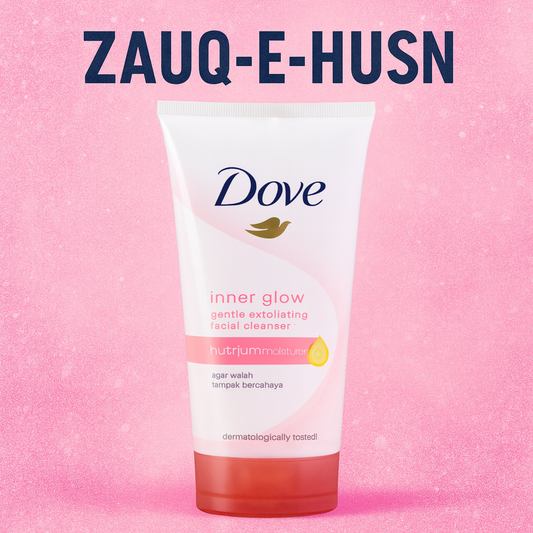 Dove Inner Glow Face Wash – Gentle Exfoliating Facial Cleanser & Beauty Serum – 100g