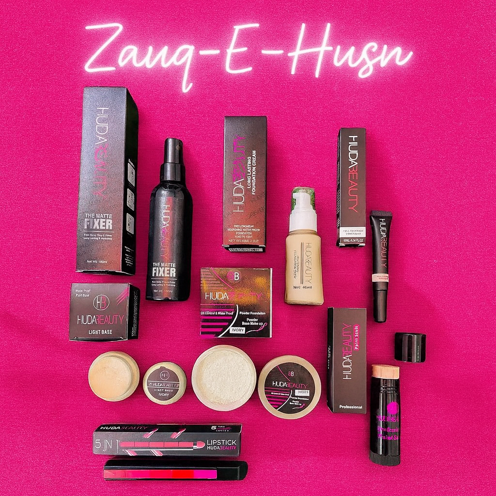 7 in 1 Makeup Deal – Liquid Foundation, Concealer, Lipsticks, and More for a Complete Flawless Look
