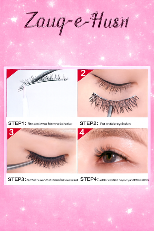 Clear Eyelash Glue | Waterproof Lash Adhesive for Mink Eyelashes | Strong Hold & Easy Application